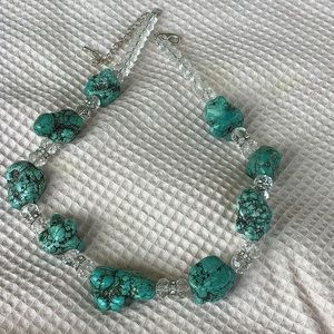 Chunk Crystal Necklace